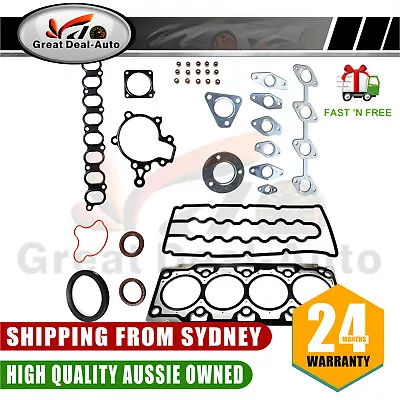 For GREAT WALL V200 X200 2.0L 4D20 Diesel VRS CYLINDER HEAD GASKET SET/KIT • $96