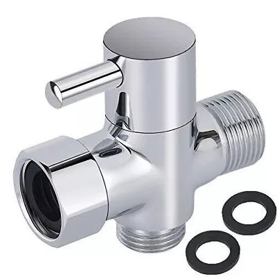 Brass T-Adapter For Bidet 7/8 1/2 T-Valve Adapter For Bidet Sprayer For Toilet • $19.75