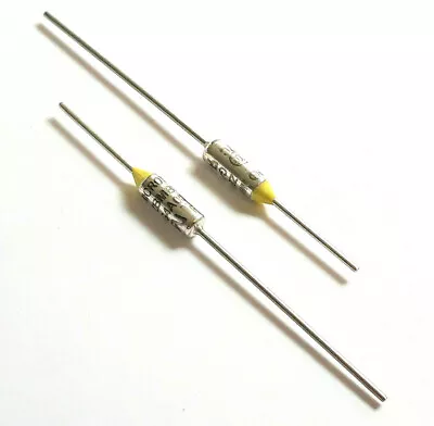 $7.99 • Buy 2 Each New Microtemp ® Zbmbeq G4a00 077c 77c Tf Thermal Cutoff Fuse