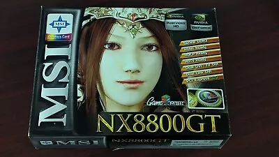 $49.99 • Buy MSI NX8800GT 512MB DDR3 Open Box Graphics