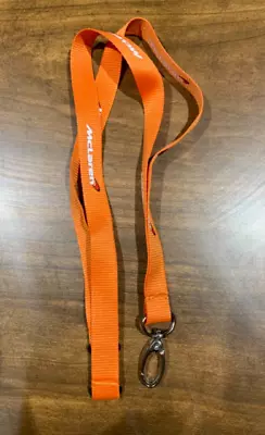 McLaren Orange Lanyard Pass Holder F1 With White Logo Car Formula 1 - FREEPOST • £14.95