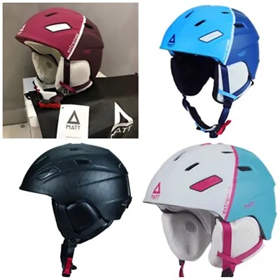 FW20 MATT 2019 Helmet Areste Snow Protection Helmet Ski Adjustable 410 Gr • $114.87