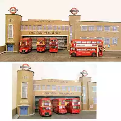 Kingsway 00 Scale Peckham London Transport Central Bus Garage  Ready Made. • £60