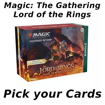 MTG Magic Lord Of Rings PICK YOUR CARD With Common BorderlessRareFoil LTR TCG • $0.99