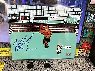 Mike Tyson Signed Autographed 8x10 Fiterman Authentication Nintendo Punch-Out!! • $249