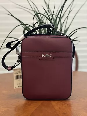 Michael Kors Cooper Flight Bag Dark Cherry Brand New!! Sold Out!!! • $85