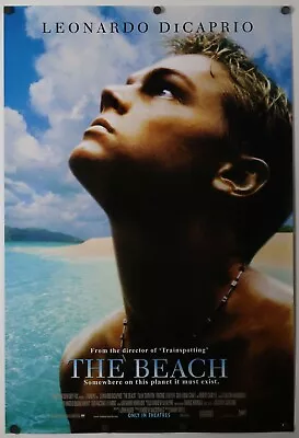 The Beach - Original DS Movie Poster 27x40 D/S 2000 INTL Leonardo DiCaprio • $18.89