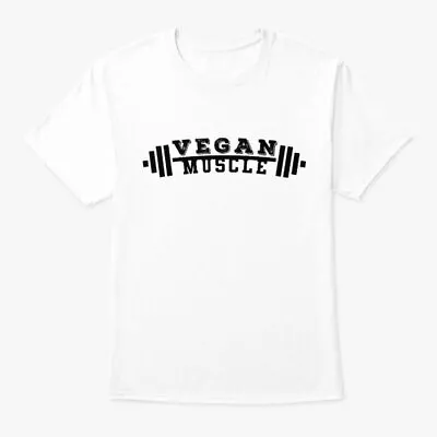 Vegan Muscle T-Shirt Made In The USA Size S To 5XL • $21.99