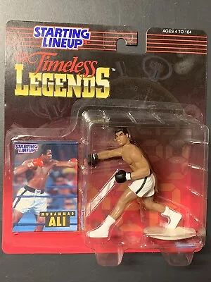 1998 Starting Lineup Timeless Legends Muhammad Ali White Shorts Action Figure • $695