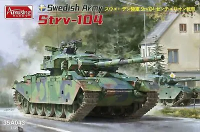 Amusing Hobby 35A043 1:35 Swedish Army Strv-104 Updated Centurion. • £49.99