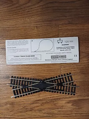 New Hornby R615 Right Hand Diamond Crossing 00 Gauge In Orginal Package  • £8.99