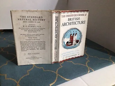 Observers Book Of British Architecture 1st Edition 1951 • £9.99