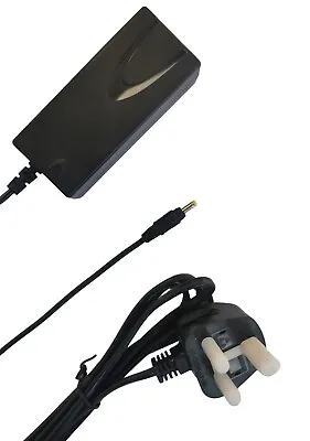 Replacement 15V AC-DC Adaptor Charger For SEALEY Lithium Starter Pack SL32S • £12.79