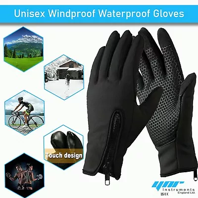 Winter Warm Gloves Thermal Windproof Cycling Anti-slip Ski TouchScren Waterproof • £6.95