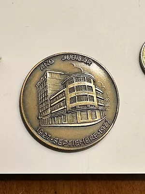 Ecuadorian 1977 Medal For The 50th Anniversary Of The Superintendent Of Banks • $30