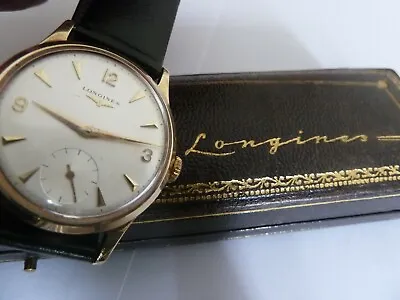 Longines Gent's Solid Gold 9ct Watch. My Ref 97.. • £590