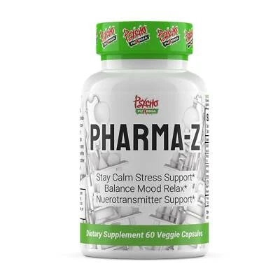 $26.50 • Buy Psycho Pharma Pharma-Z 60 Caps, Stress Relief Relax & Balance Mood, NEW 2024