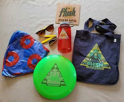 Phish Riviera Maya 2017 Merch Package - Frisbee Nalgene Pool Floatie Glasses  • $80