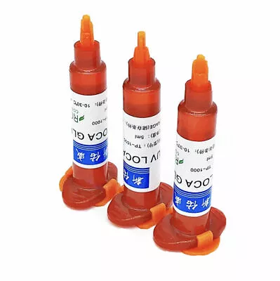 £4.95 • Buy 2x UV Glue LOCA 5g (5ml) Liquid Optical Clear Adhesive For LCD Repair All Phones