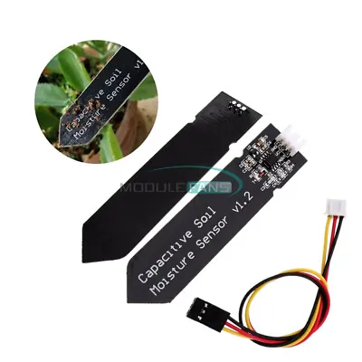 1/2/5/10PCS Capacitive Soil Moisture Sensor Corrosion Resistant Analog W/ Cable • $1.09