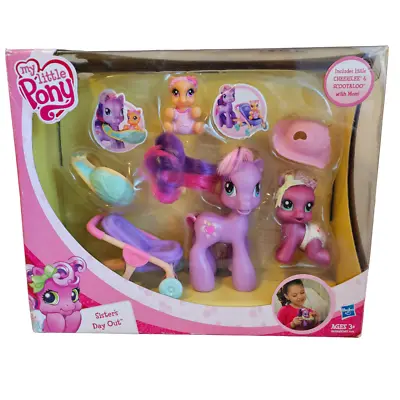 Hasbro My Little Pony Sister's Day Out Little Cheerilee Scootaloo New MLP 2009 • $48.40