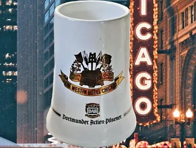 The Westin Hotel Chicago DAB Dortmunder Actien Pilsener Beer Mug .5 Liter 5 3/4  • $24.95