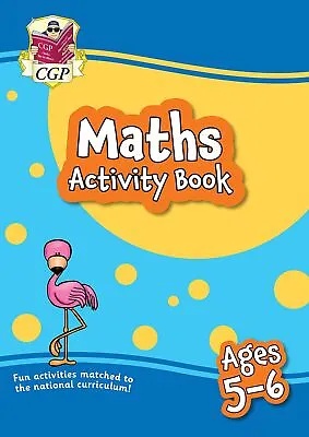 Maths Activity Book For Ages 5-6 (Year 1) (CGP KS1 Activity Books And Cards) • £4.57