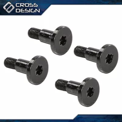 4pcs Tailgate Cap Screws Bolts Black Fit For Ford F150 F250 F350 F450 Super Duty • $5.78