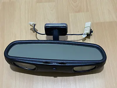 FACTORY OEM 1998-2004 Volvo C70 CONVERTIBLE REAR VIEW MIRROR AUTO DIM MAPLIGHTS • $139.99