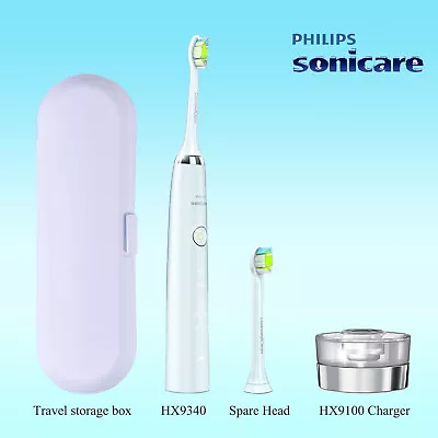 Philips Sonicare DiamondClean Sonic Electric Toothbrush HX9340 W/o Retail Box • $139.99