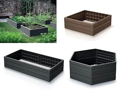 Garden Raised Grow Beds -STRONG- Various Sizes Vegetable Herb BOX Planter Trough • £33.99
