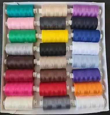 Coats Moon Sewing Machine Polyester Overlocking Thread Cotton 1000 Yard • £1.50