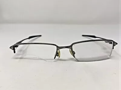 Oakley Eyeglasses Frames OX3119-0455 55-19-142 Halfshock Pewter Half Rim ZF54 • $52.50