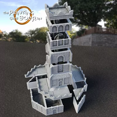 Whitcaester City House Outpost Building Scenery Miniature | D&D DnD • $169.99