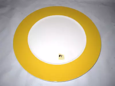 Villeroy & Boch Wonderful World Yellow Charger Plate Round Platter 12 1/4  More • $49.99