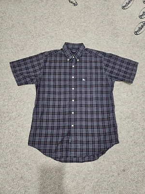 £60 • Buy Vintage Burberry Shirt Nova Check Large