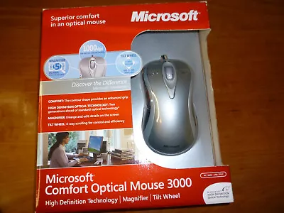Microsoft Comfort Optical Mouse 3000 Wired Mouse - D1T-00002 • $15
