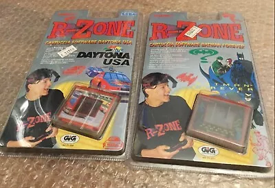 R-Zone Tiger Electronics System  Daytona USA + BATMN FOREVER Bundle Lot Sealed • $49