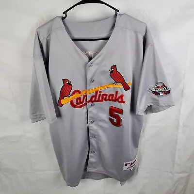 Majestic St. Louis Cardinals Albert Pujols #5 2009 All Star Jersey Men's 52 • $79.99