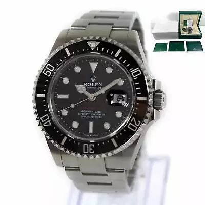 2019 Rolex Sea-Dweller Red Letter 126600 43MM Black Dial Box Papers • $12899