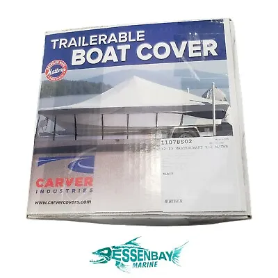 07-11 Mastercraft X-2 ZFT Carver Boat Cover 11067CSR 7.6OZ Gray NO TIE DOWN KIT • $461.96