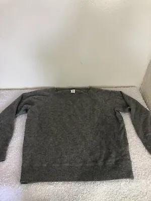 J. Crew 100% Cashmere Gray Knit Sweater Women Size XXS Doesn’t Look XXS- Wide • $28