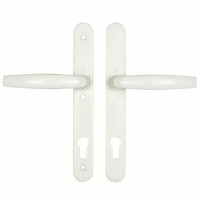 Upvc  3 Hole Fixings Door Handle  92mm Lock Centres White • £23.10