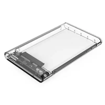 ORICO 2139U3-CR 2.5  USB3.0 Hard Drive Enclosure Transparent (PMA-ORICO-2139U3-C • $47