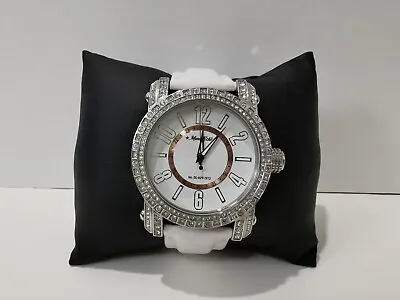 Marc Ecko Unisex No. 00-829-1972 Watch W/Rhinestones Orignal Band (E11520G1) • $28.99