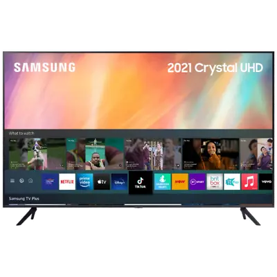 £505 • Buy Samsung UE55AU7100 55  4K Ultra HD HDR Smart TV 2021 - Free 5 Year Warranty