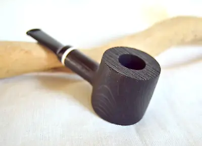 Mr Brog Tobacco Smoking Pipe Poker N62 Hammer Black Sandblast Pear Wood Handmade • $32