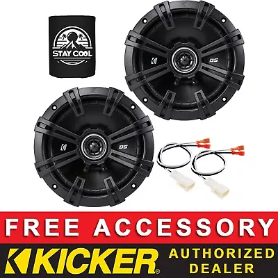 Kicker Dsc6504 6.5  Oem Speaker Replacement Kit For Mitsubishi Mirage 2014-2019 • $79.99