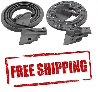 78-87 GM G Body Weatherstrip Door Molded Rubber Seal Gasket PAIR NEW RUBBER SEAL • $59.11