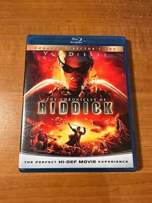 The Chronicles Of Riddick (Unrated Director's Cut) [Blu-ray] Vin Diesel Movie • $3